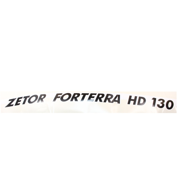Nápis Zetor FORTERRA 130 Levý